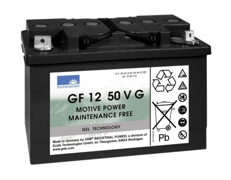 Bild Sonnenschein GF 12 050 VG – 12 V 50 Ah Gel-Akku