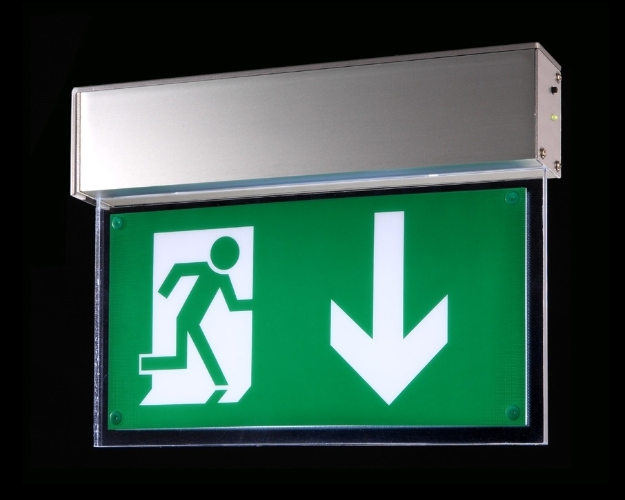 Beltrona LED Rettungszeichenleuchte für Wandauslegermontage (Zentralbatterie) Beltrona LED Rettungszeichenleuchte für Wandauslegermontage (Zentralbatterie)