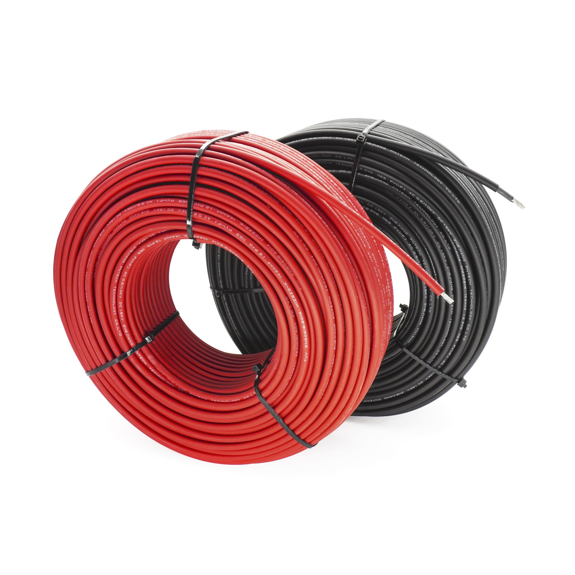 Solarkabel schwarz – wahlweise 4 mm² oder 6 mm² – 25 / 50 / 75 / 100 m