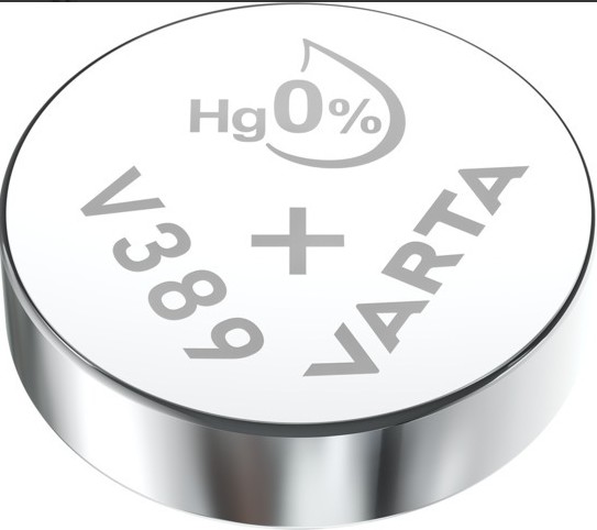 Varta Silberoxid Uhrenbatterie V389 / SR1130W 1,55 V