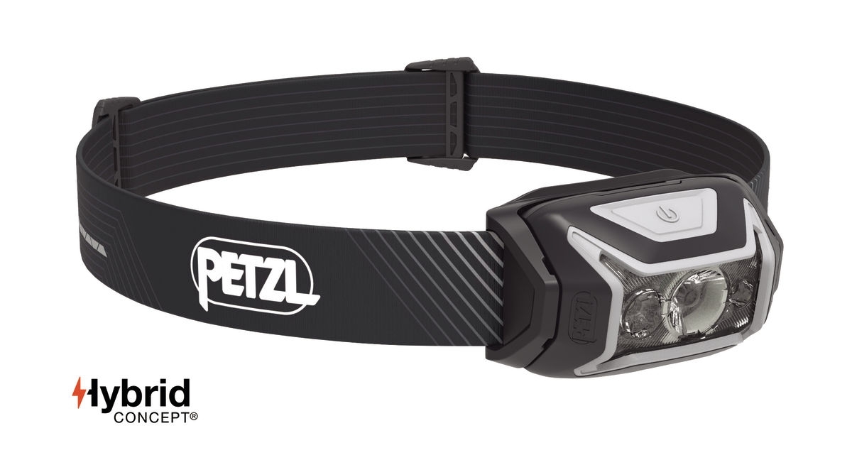 Bild PETZL  ACTIK CORE Stirnlampe grau