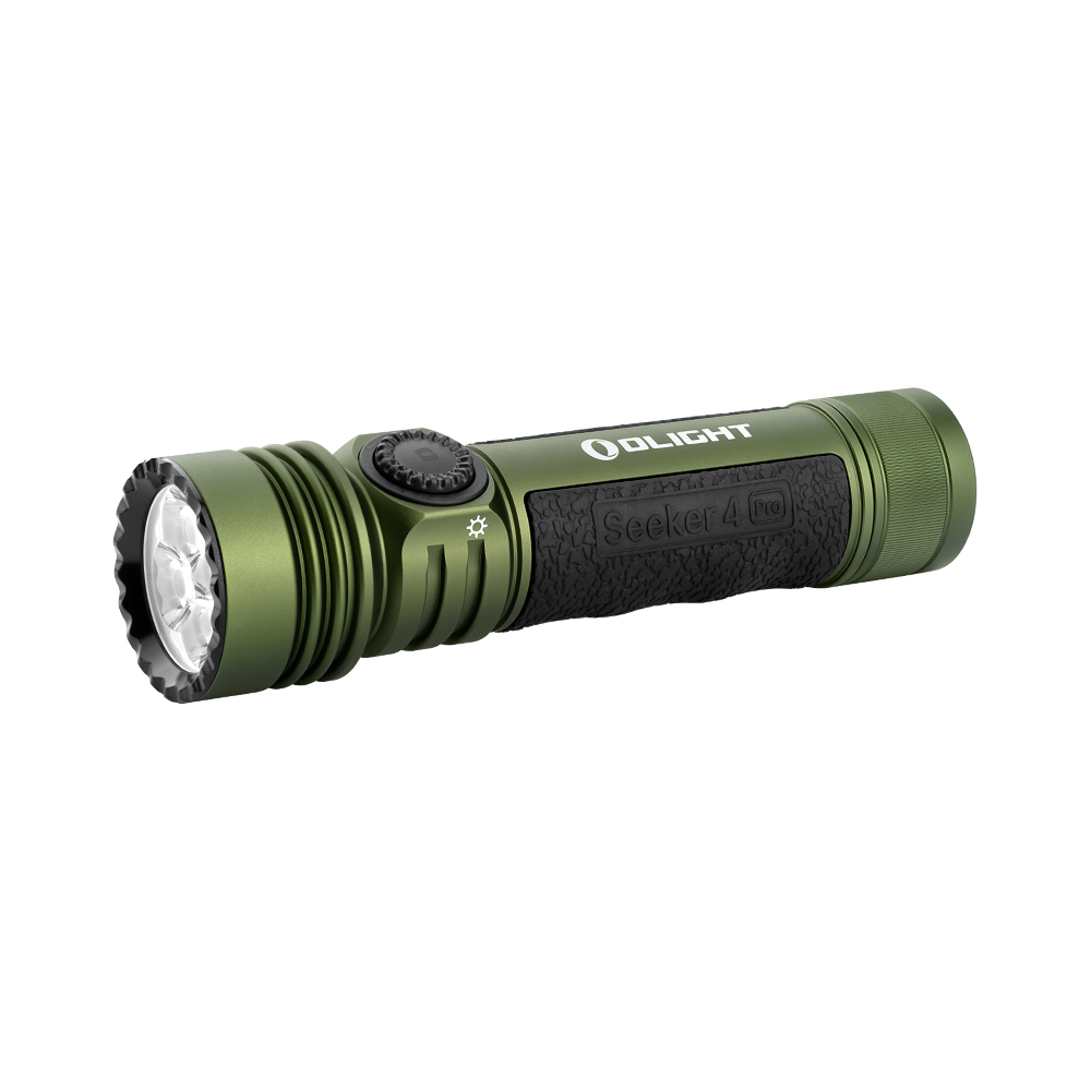 OLight Seeker 4 Pro Professionelle LED Taschenlampe in OD Green