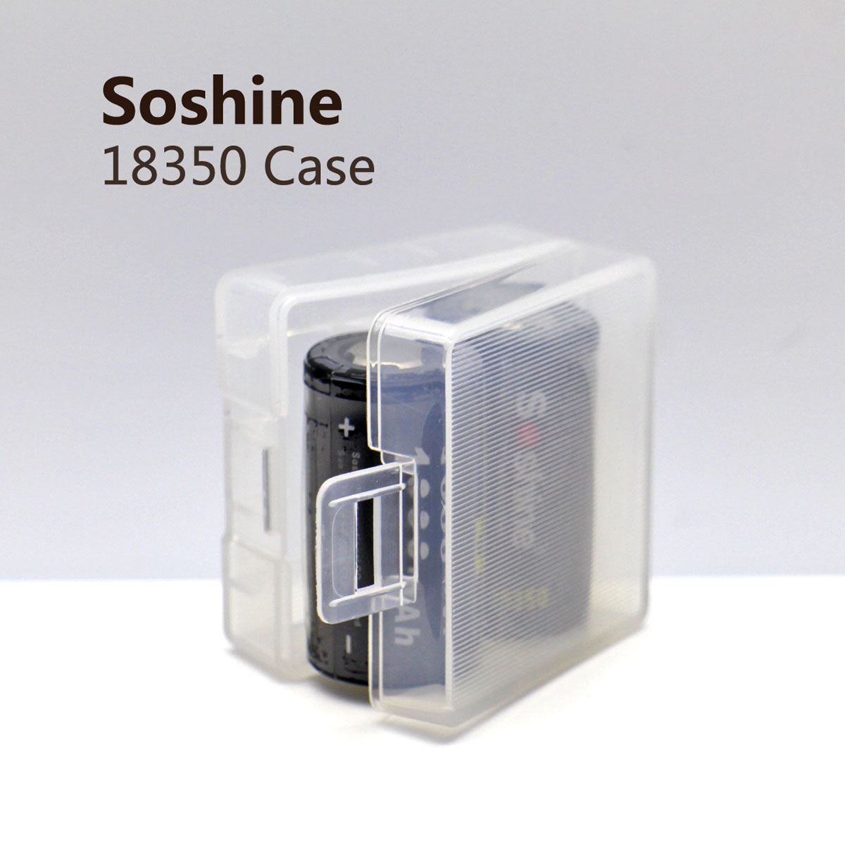 Soshine Batteriehalter 2x 18350 Soshine SBC-019 (L x B x H) 43.5 x 41.8 x 22.1 mm