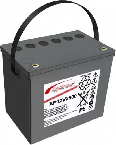 Bild Exide Sprinter XP12V2500 – 12 V 69,5 Ah AGM-Hochleistungsbatterie