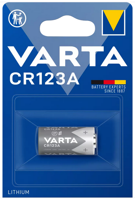 Varta Photbatterie CR123A Einzelblister