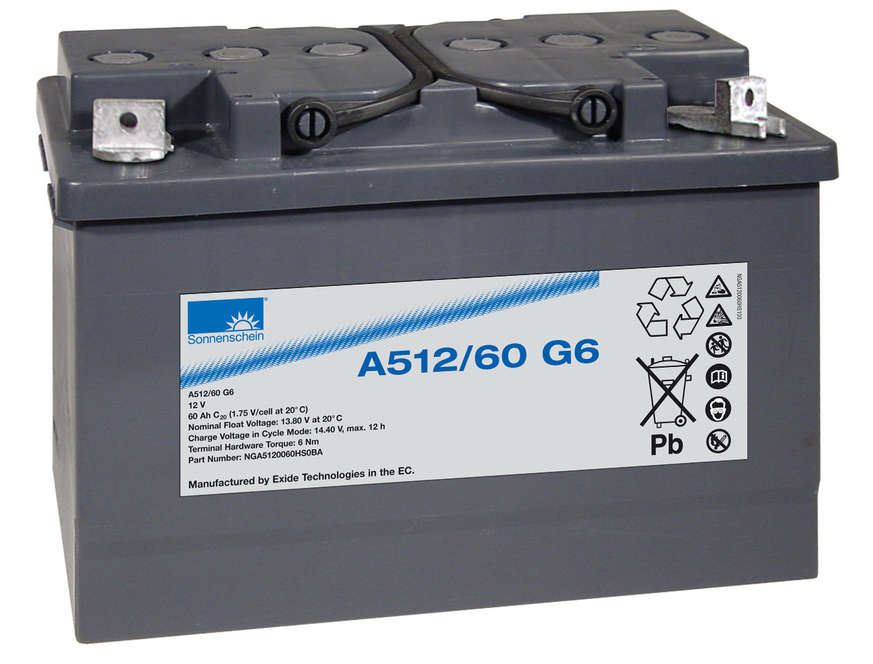 Artikelbild Sonnenschein A512/60 G6 Blei-Gel-Akku 12V 60Ah