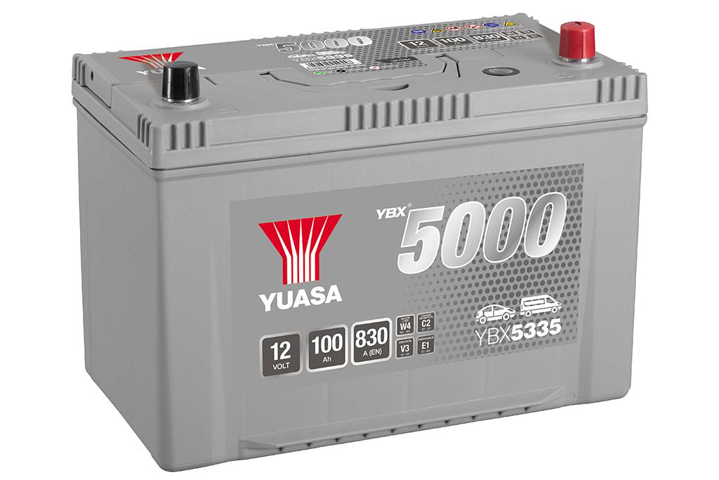 Yuasa Auto Batterie  YBX5335  (DIN )  12V/100Ah C20