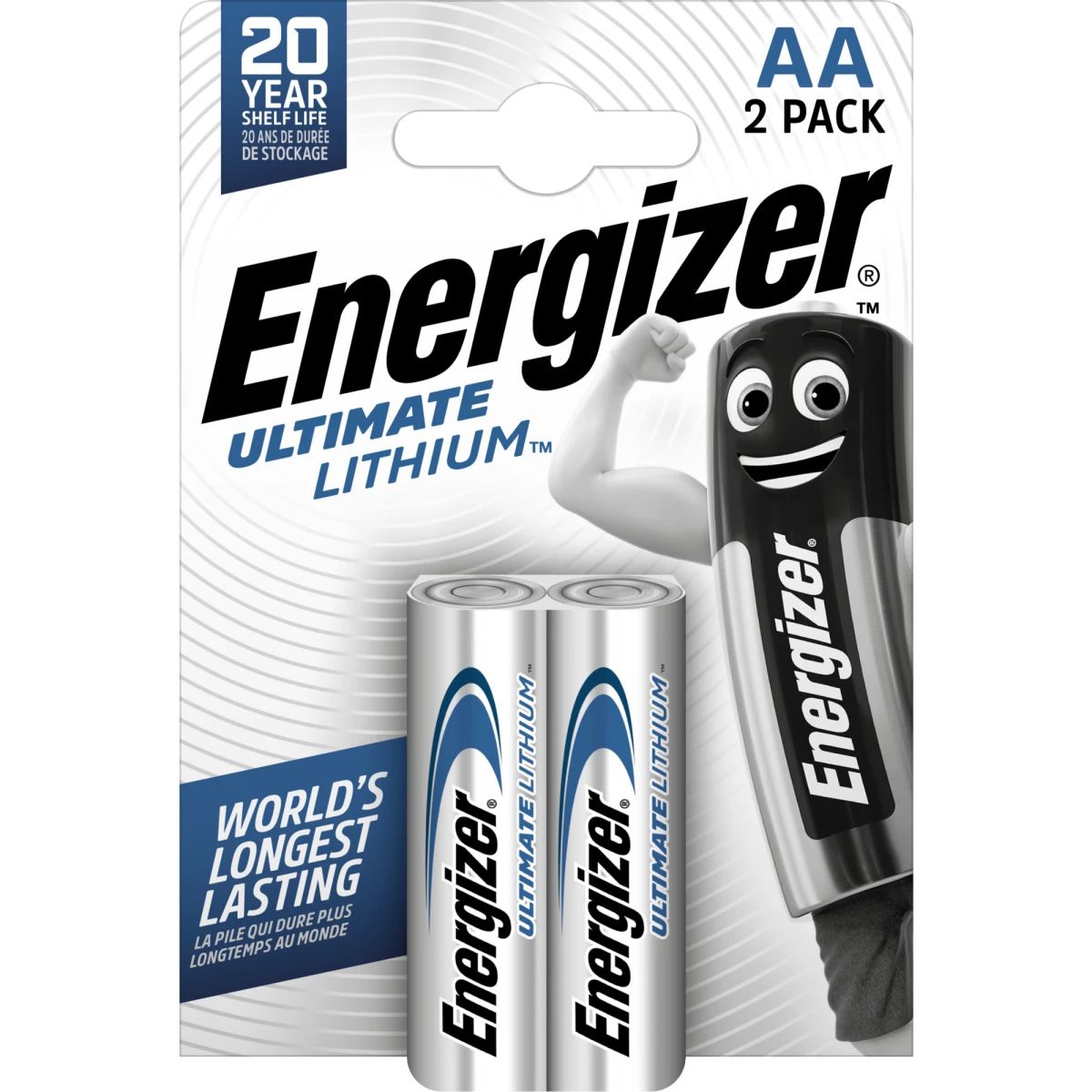 Energizer Ultimate Lithium Rundzelle L91  2er-Blister