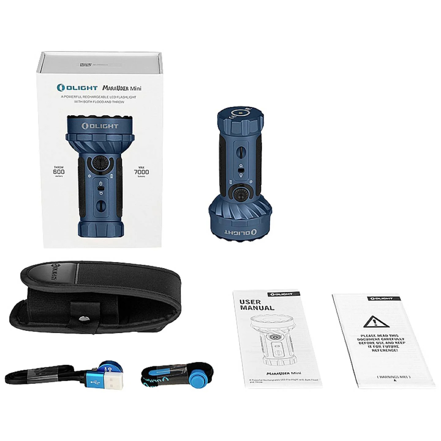 OLight Marauder Mini midnight blue LED Taschenlampe