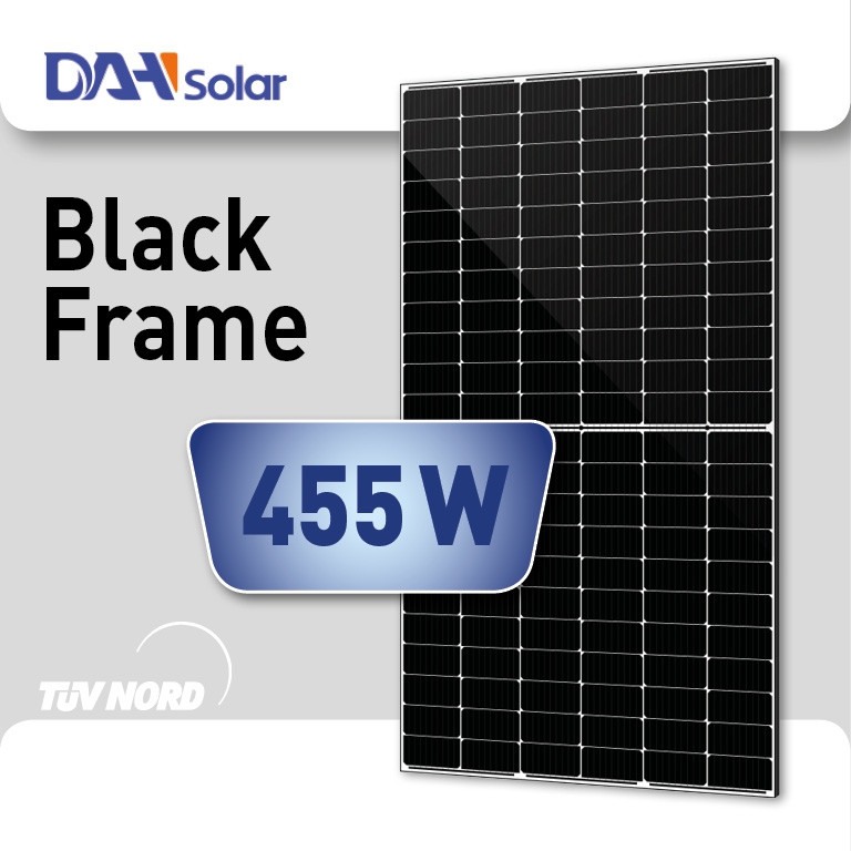 DAH Solarmodul 455W Black Frame