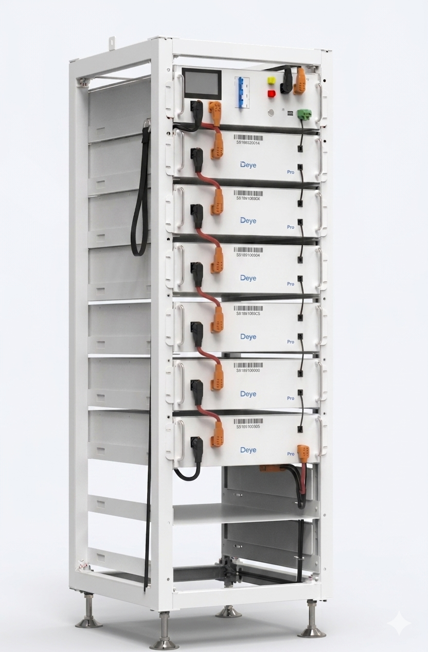 Deye BOS-G 30 PRO Hochvoltspeicherset 30,72 kWh