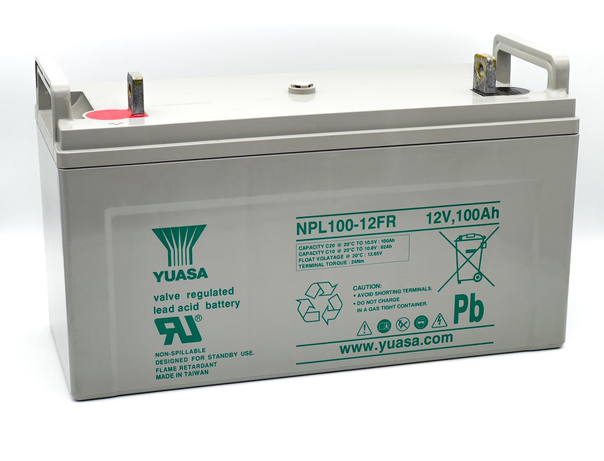 Yuasa Design Life EUROBAT 10–12 – NPL100-12FR