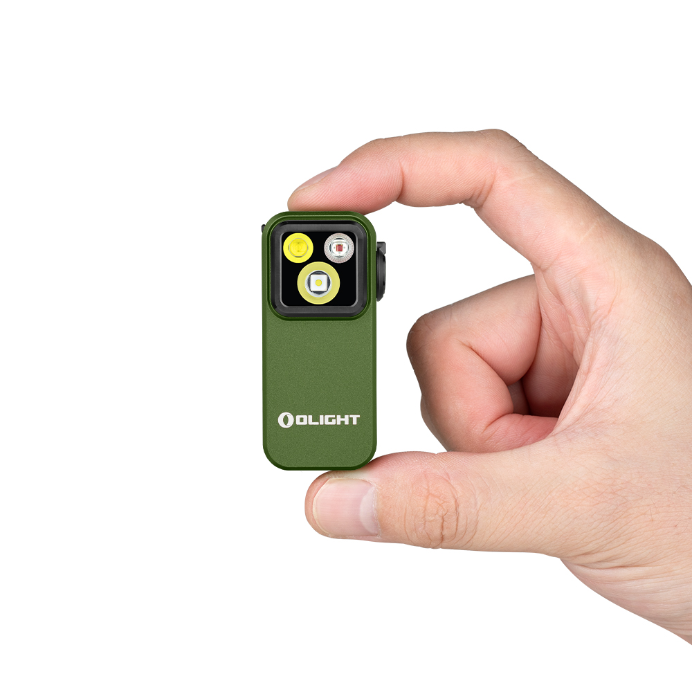 OLight Oclip Pro OD green Mobile LED Kleinleuchte mit Clip und Magnet