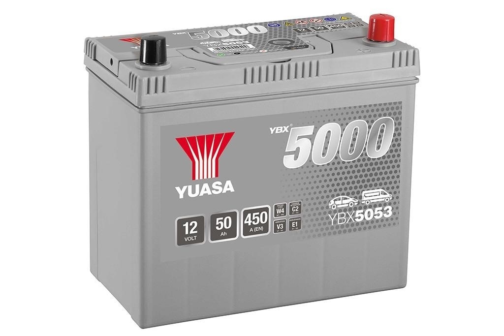 Yuasa Auto Batterie YBX5053 12V 50Ah 450A