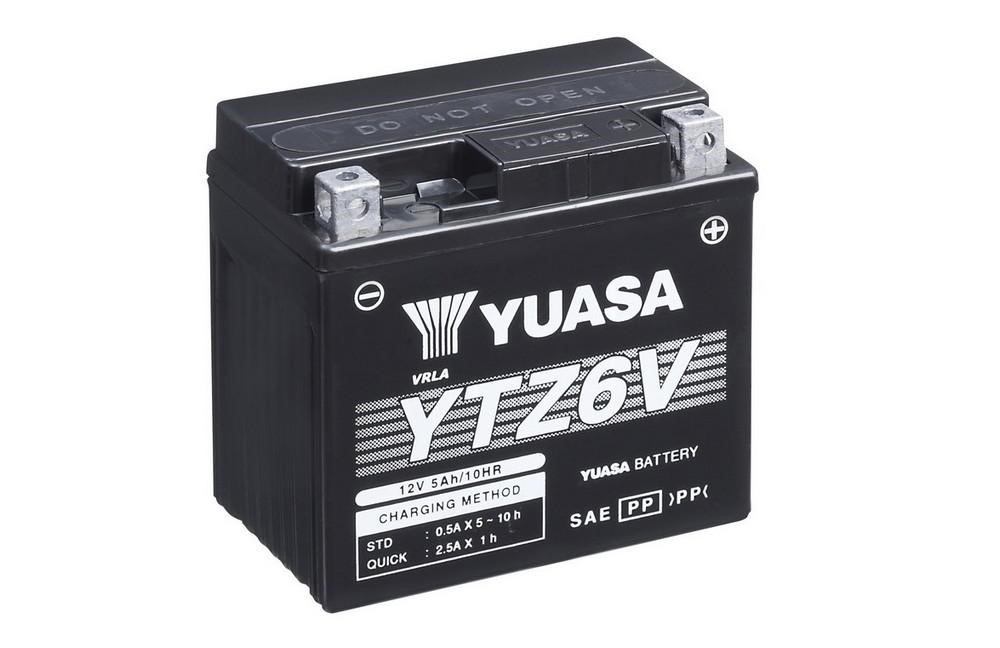 Bild Yuasa Motorrad Batterie  YTZ6VWC     12V/5Ah