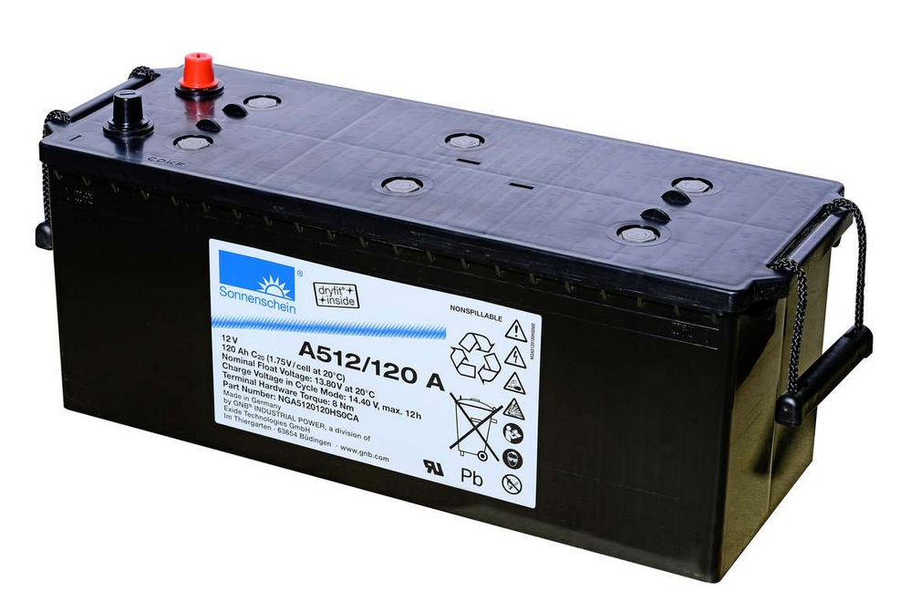 Sonnenschein A512/120 A – 12 V 120 Ah VRLA-Gel-Batterie Sonnenschein A512/120 A – 12 V 120 Ah VRLA-Gel-Batterie