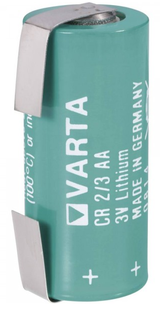 Varta Lithium Rundzelle CR 2/3 AA LF-U