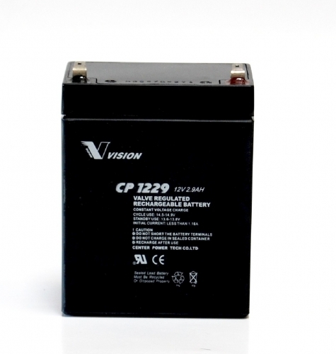 Bild Vision Bleiakku CP1229 mit 12V und 2,9Ah