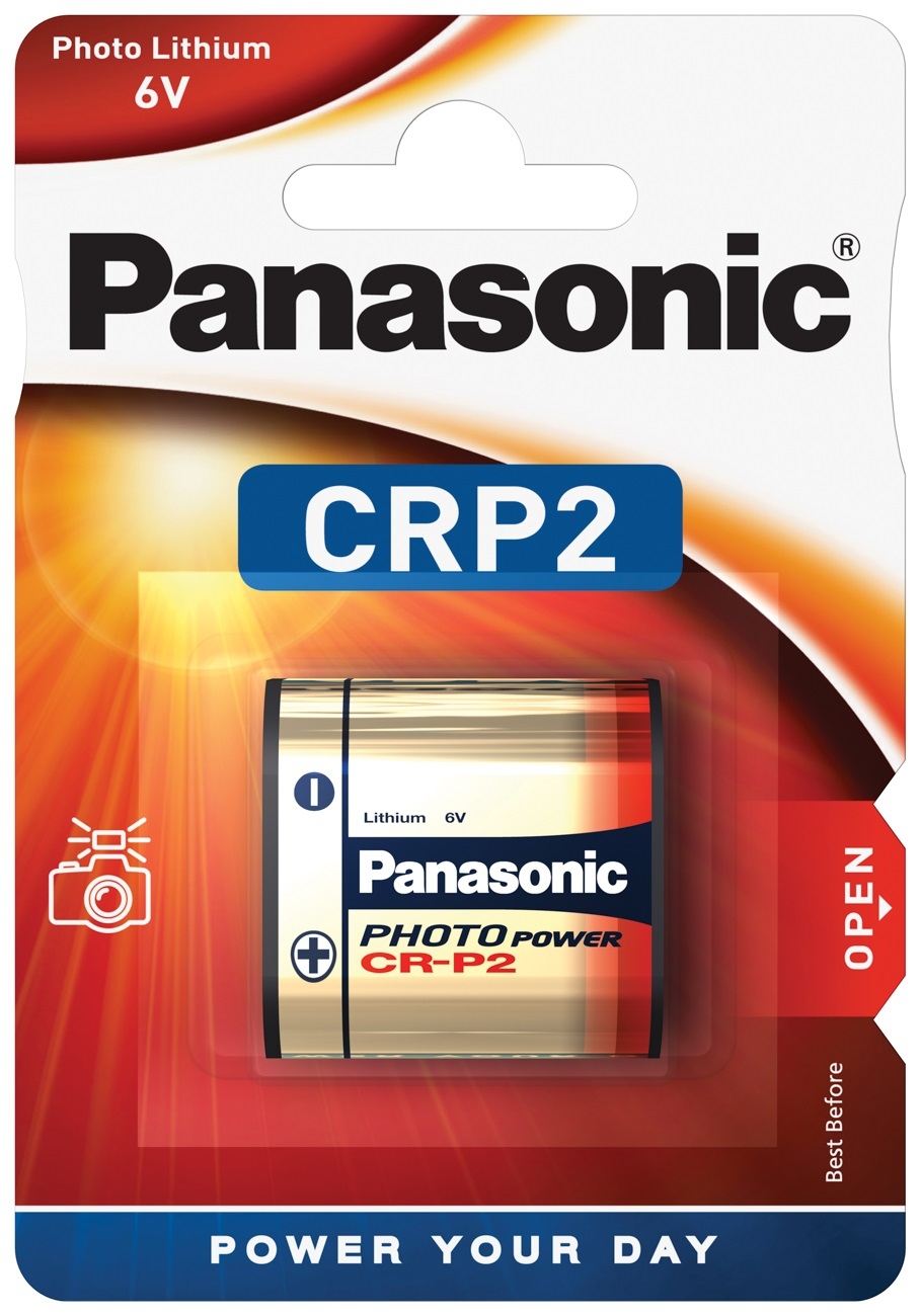 PANASONIC Lithium Photobatterie CRP2 6V (Einzelblister) PANASONIC Lithium Photobatterie CRP2 6V (Einzelblister)