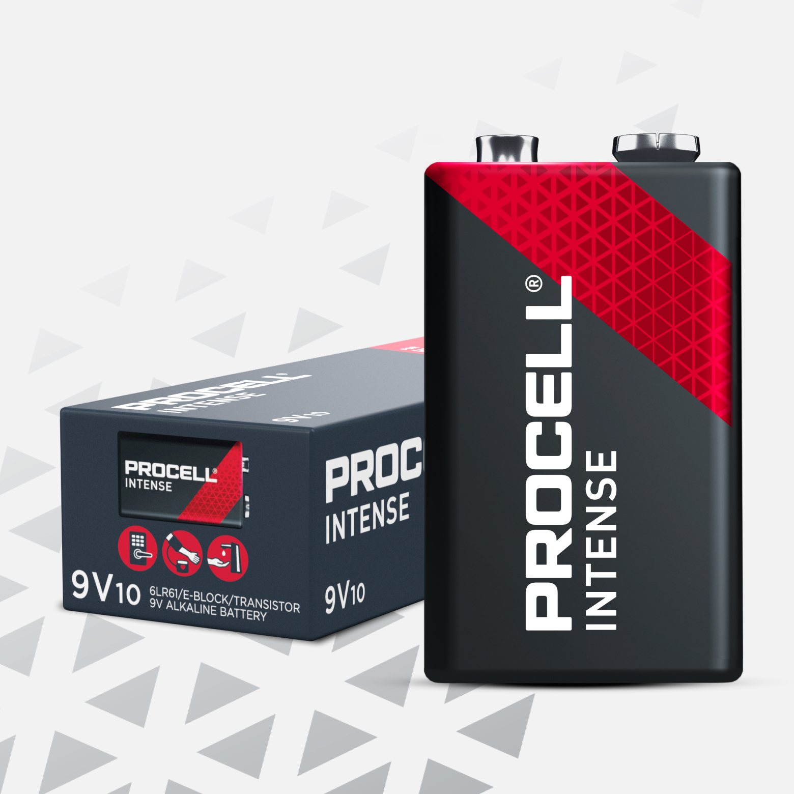 Duracell Alkaline Procell Intense Power E-Block 9V 726mAh