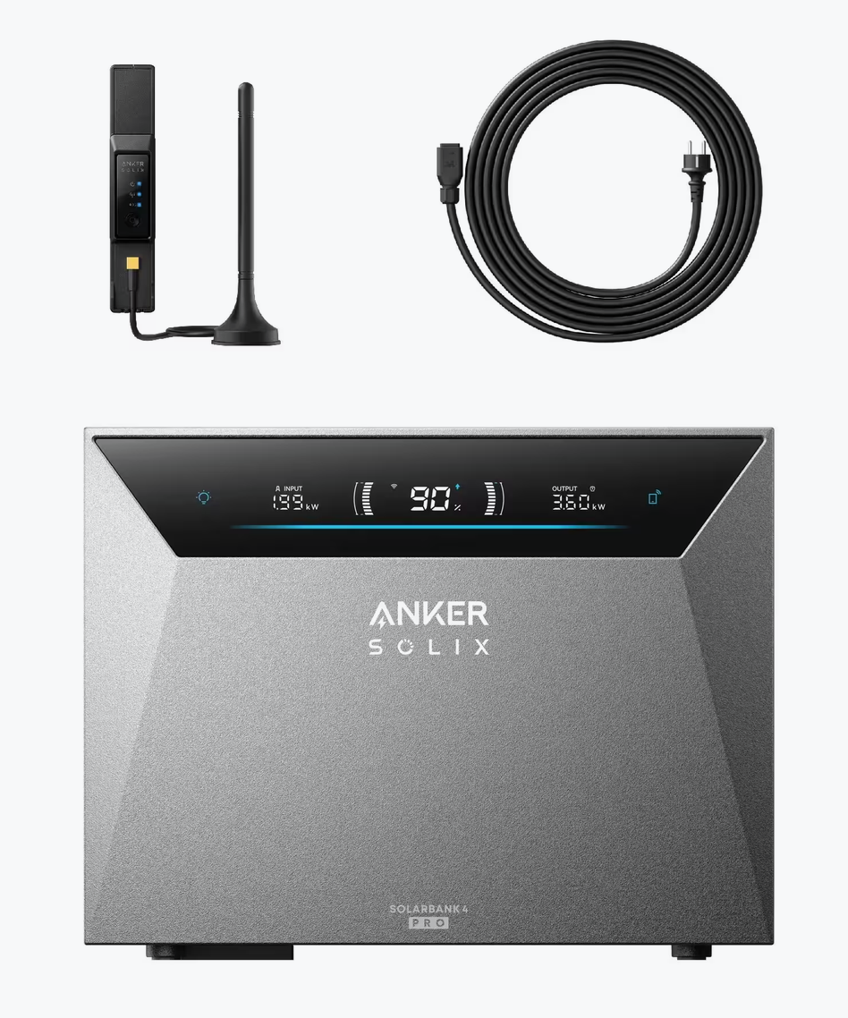 Anker SOLIX Solarbank 4 E5000 Pro inklusive Smartmeter