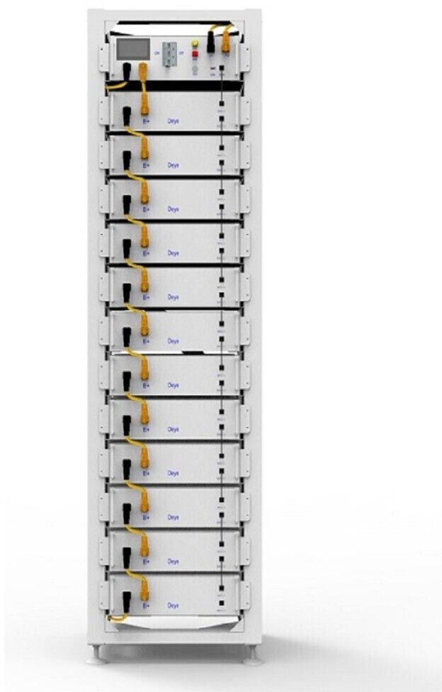 Bild DEYE Standard 19-Zoll-Rack – Robustes Montagesystem für BOS-G-Pack5.1 Batteriespeicher