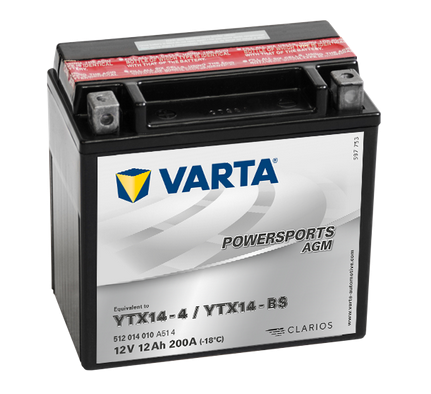 Varta Motorradbatterien VAR512014010