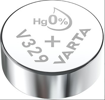 Varta Silberoxid Uhrenbatterie V329 / SR731SW 1,55 V