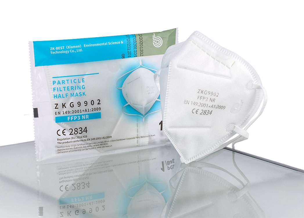 ZK-BEST Atemschutzmaske FFP3 einzeln verpackt