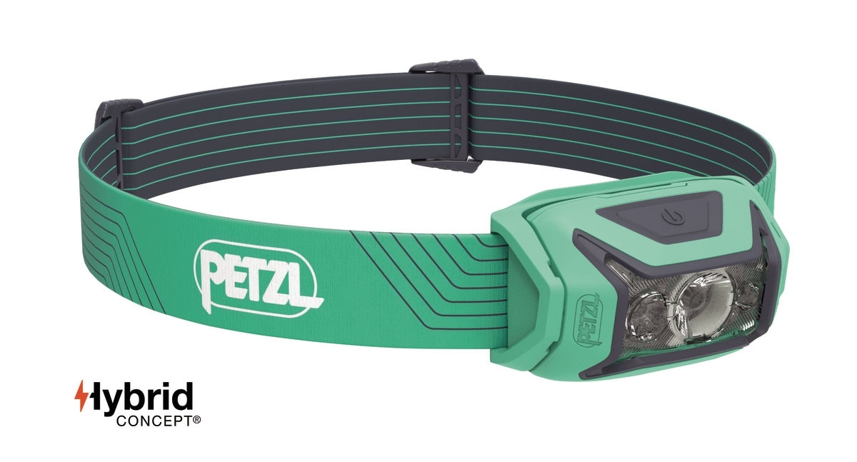 Bild PETZL  ACTIK Stirnlampe grün