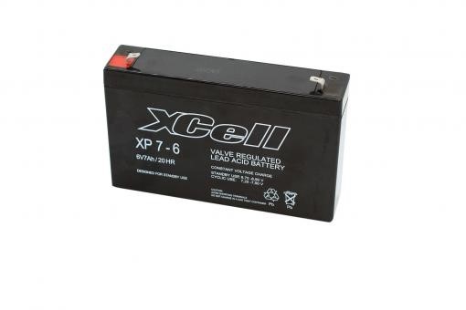 Bild XCELL Bleiakku mit 6V und 7Ah Kapazität – XP76