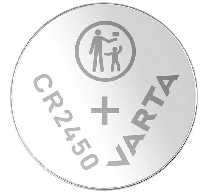 VARTA Lithium Knopfzelle CR2450 3V