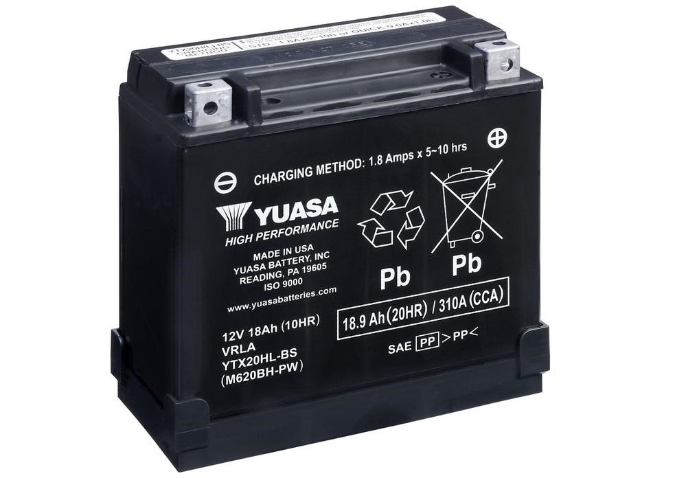 Bild Yuasa Motorrad Batterie  YTX20HL     12V/18,9Ah