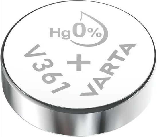 Varta Silberoxid Uhrenbatterie V361 / SR721W 1,55 V