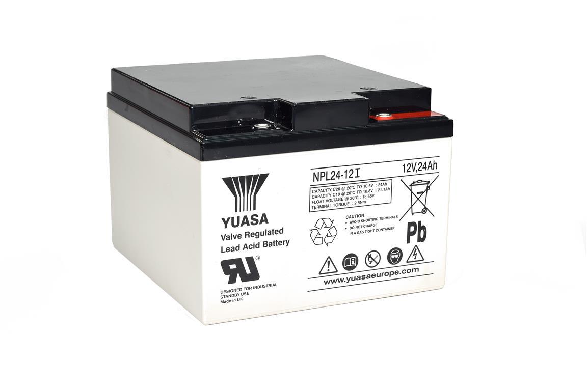 Yuasa Bleiakku mit 12V und 24Ah – NPL24-12I