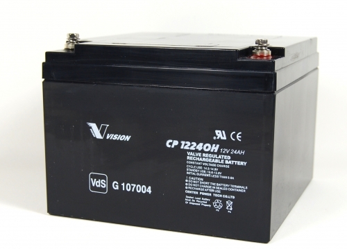 Bild Vision Bleiakku CP12240HX mit 12V und 24Ah