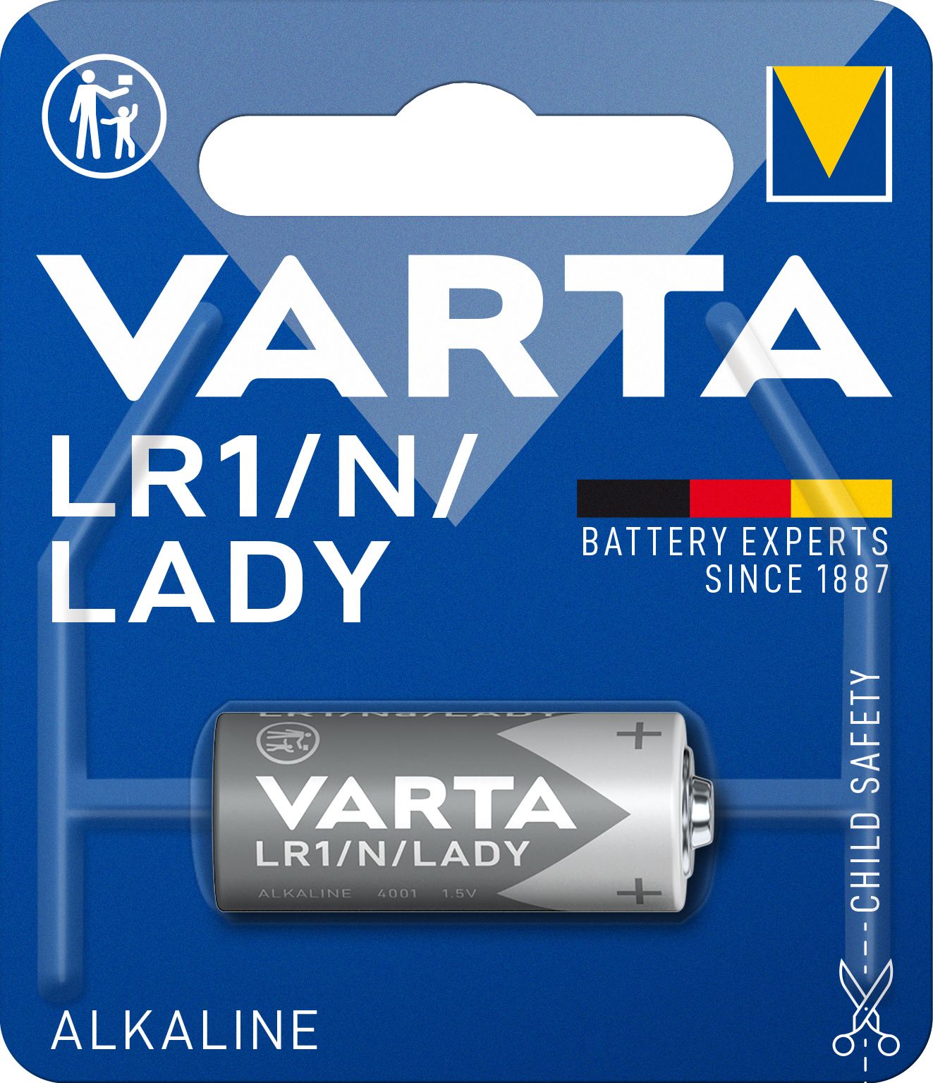 Varta High Energy Alkaline Batterie 4001 / LR1