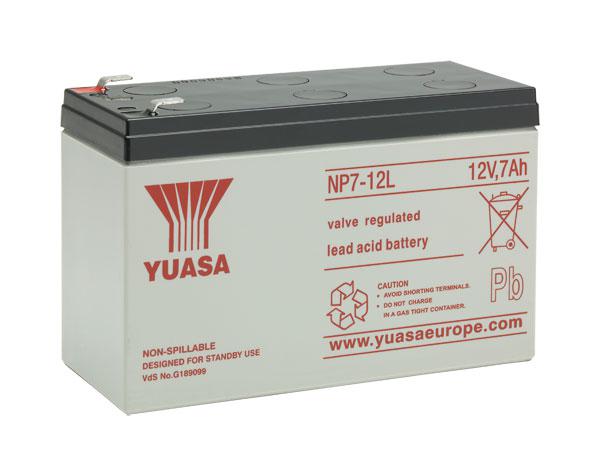 Yuasa NP7-12L Bleiakku 12V 7Ah – Zuverlässige Energie für industrielle Anwendungen