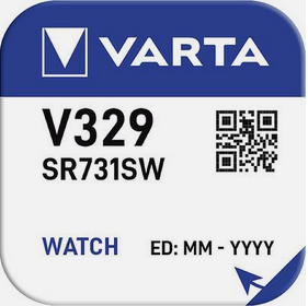 Varta Uhrenbatterie 329 / SR731SW (Low Drain)