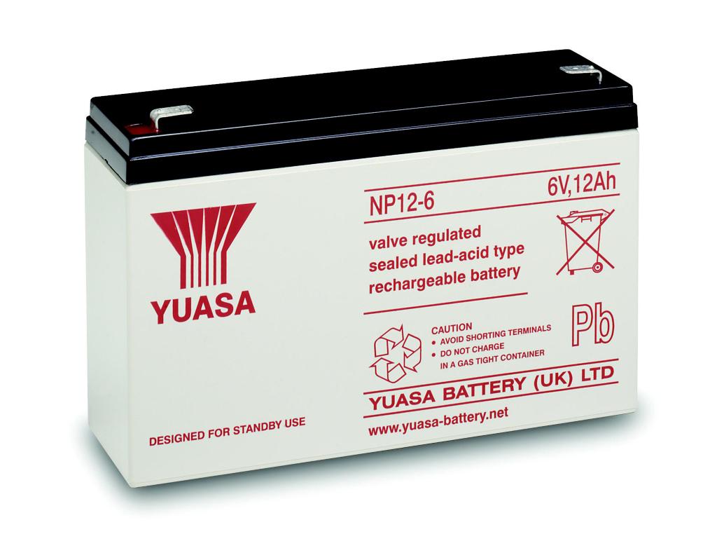 YUASA Blei 6V 12Ah - VDS