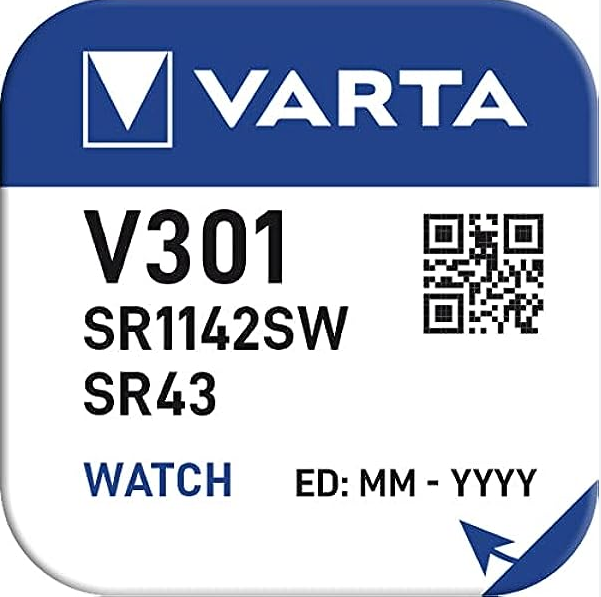 Varta V301 Watch 1,55V 82mAh  Knopfzellen (Foto,Rechner,Uhr)