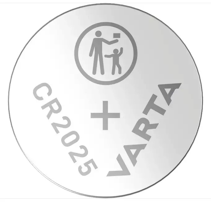 Varta Lithium Knopfzelle CR2025 bulk