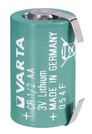 VARTA Lithium Batterie CR1/2AA 3V 970mAh mit Lötfahnen VARTA Lithium Batterie CR1/2AA 3V 970mAh mit Lötfahnen