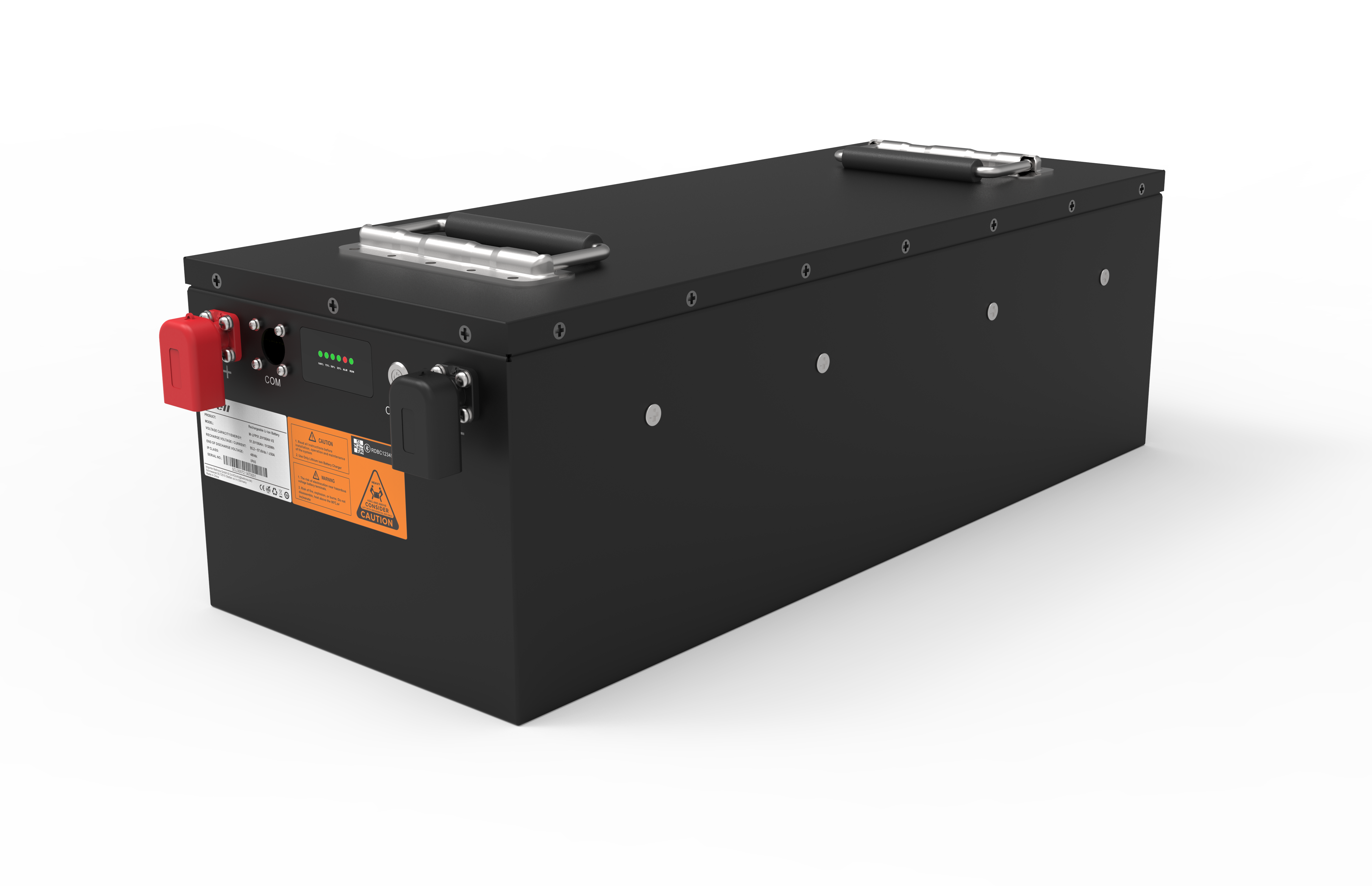 XCELL Umrüstsatz LiFePo4 Akku für Clubcar Tempo und allen 48V Motoren  51,2V / 100Ah