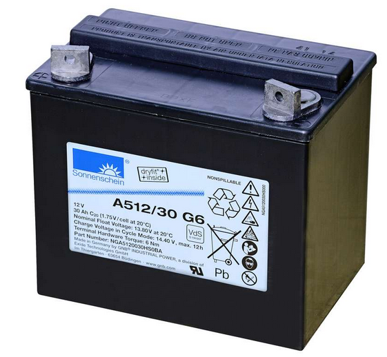 Sonnenschein Bleiakku A512/30 G6 inkl. MTZ