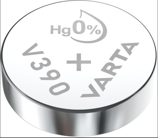Varta Silberoxid Uhrenbatterie V390 / SR1130SW 1,55 V