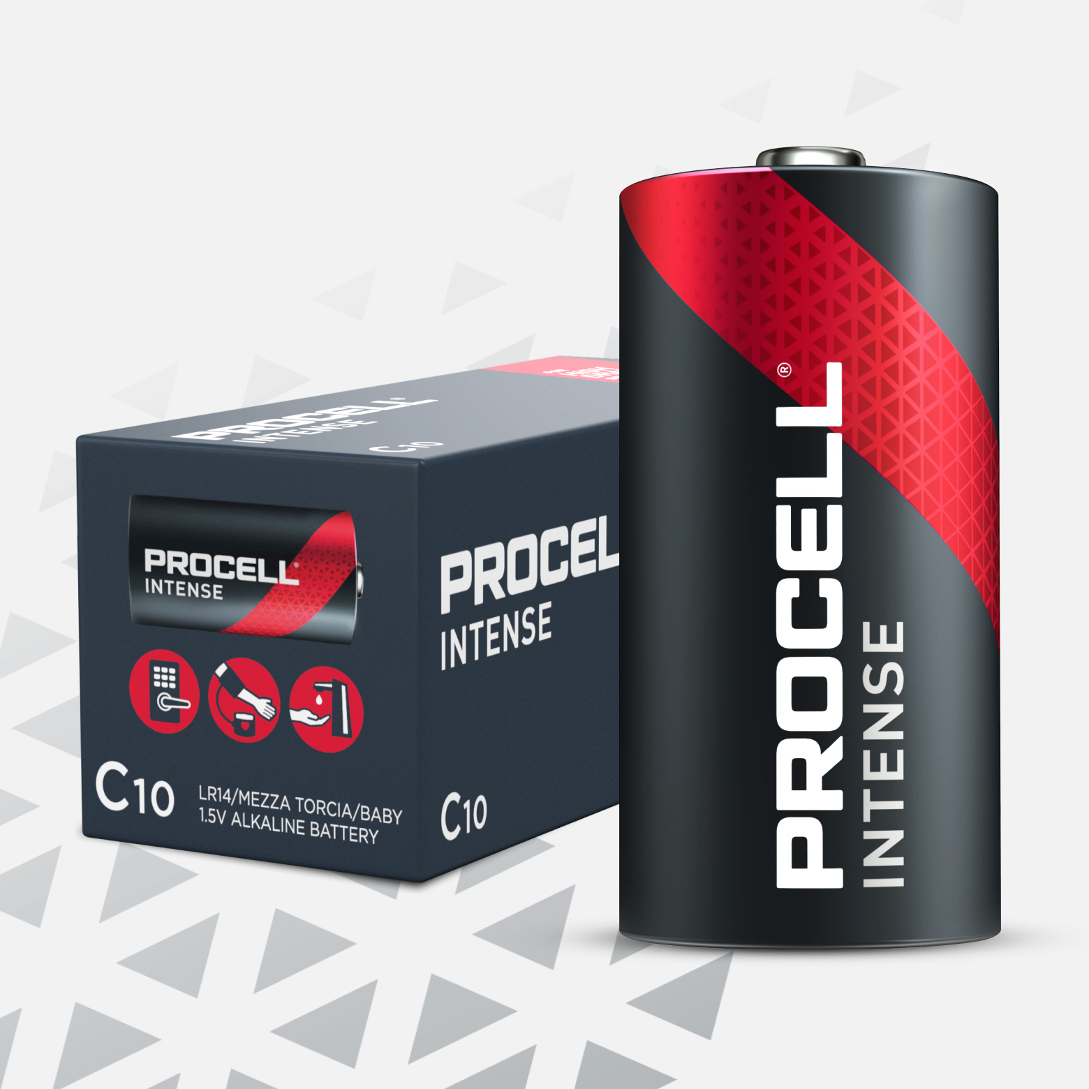 Alkaline Procell Intense Power Baby C 1,5V 8240mAh