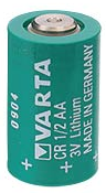 Varta Lithium Rundzelle CR 1/2 AA