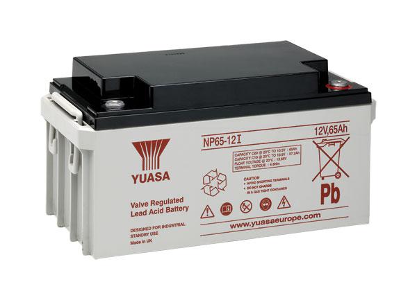 Artikelbild Yuasa NP65-12I Bleiakku 12V 65Ah – VdS-zertifiziert, wartungsfrei und leistungsstark