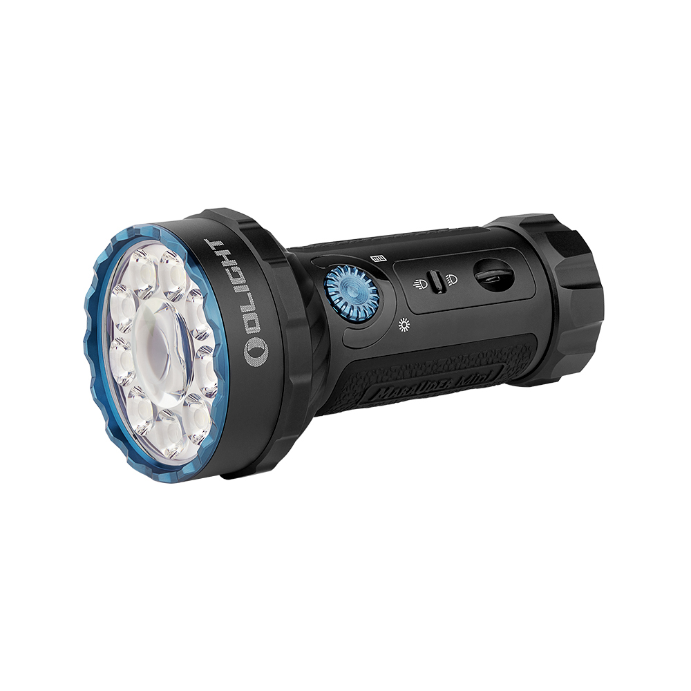 OLight Marauder Mini Professionelle LED Taschenlampe mit Flut- und Fernlicht